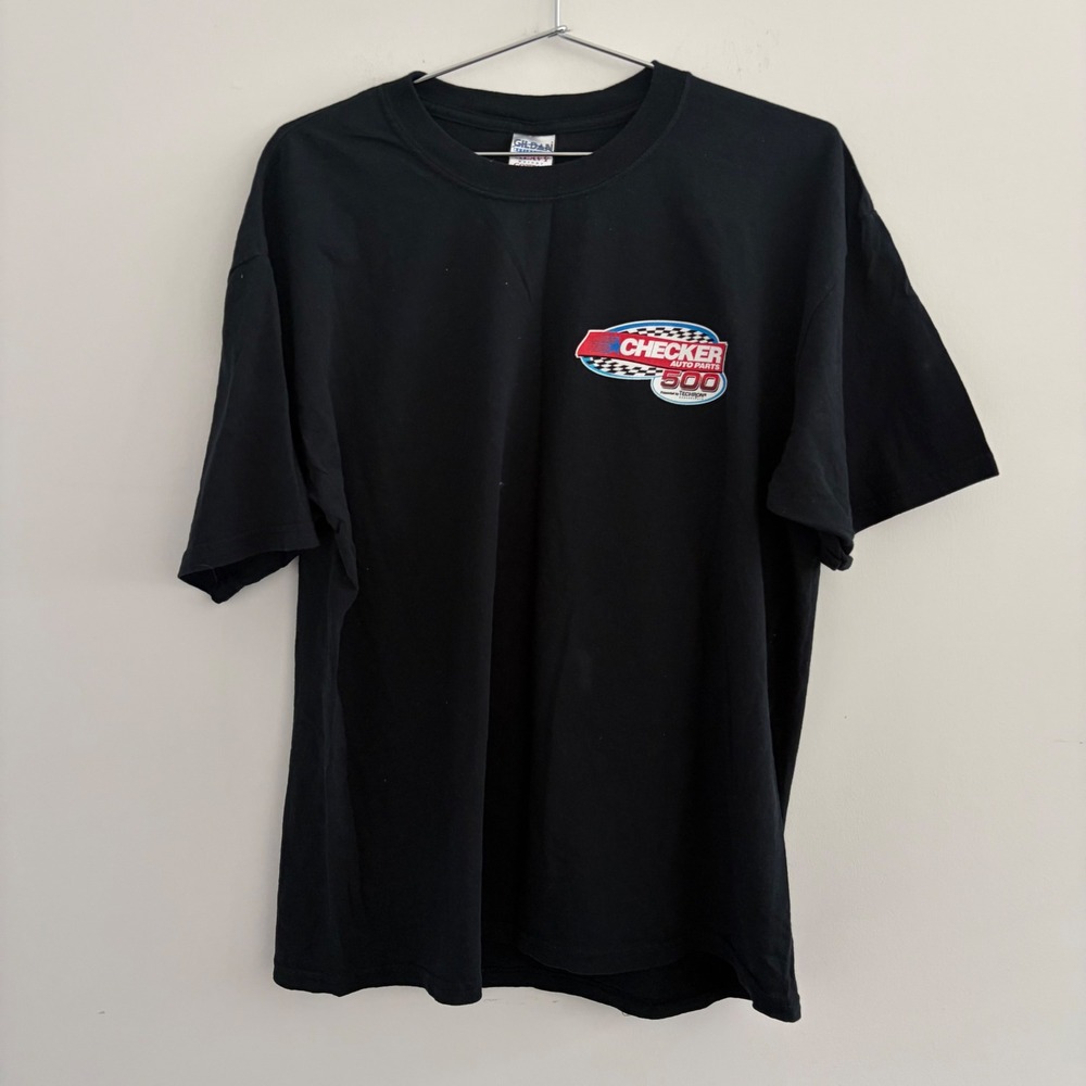 Gildan Checker Auto Parts 500 NASCAR T Shirt Phoenix 2005 Black Mens XL